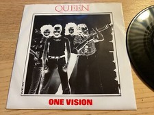 QUEEN "ONE VISION/BLURRED VISION" 1985 EMI RECORDS NETHERLANDS 1. PRESSING E.U 7 comprar usado  Enviando para Brazil