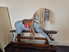 Wooden rocking horse for sale  HULL