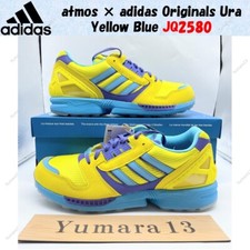 atmos × Adidas Originals ZX8000 Ura amarelo azul JQ2580 tamanho masculino comprar usado  Enviando para Brazil