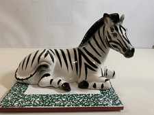 Vtg ceramic zebra for sale  Oregon City