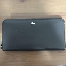 LACOSTE Acessórios Masculinos Carteira de Couro Marrom Edição Limitada Muito Bom Estado Rara Popular P, usado comprar usado  Enviando para Brazil