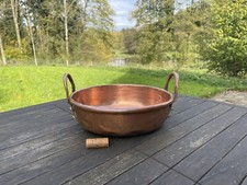 Vaso de cobre antigo com alças duplas, colecionável, França, final do século XVIII comprar usado  Enviando para Brazil