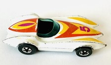 Hot Wheels Blackwall 1977 Second Wind Mach 5 Speed Racer pintura branca comprar usado  Enviando para Brazil