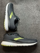 Tênis de corrida Brooks Adrenaline GTS 20 masculino tamanho 12 2e largura preto/azul limão grama comprar usado  Enviando para Brazil