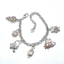 Pulseira Berloque Brighton "I Love My Garden" Tom Prata Tema Jardim Boho Chique 7" comprar usado Pulseira Berloque Brighton "I Love My Garden" Tom Prata Tema Jardim Boho Chique 7" comprar usado  Enviando para Brazil