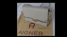 Tasche aigner hellgrau gebraucht kaufen  Lindau (Bodensee)
