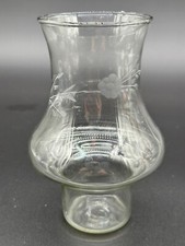 Clear blown etched for sale  Port Saint Lucie