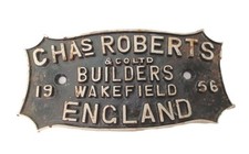 Railwayana chas roberts for sale  CREDITON
