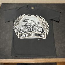 Camisa Harley Davidson Taz Moto Vintage Cambios Años 90 Bad To The Bone, usado segunda mano  Embacar hacia Argentina