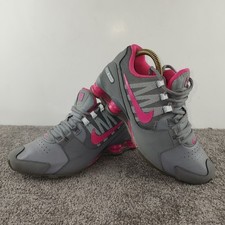 Tênis de corrida juvenil Nike Shox Avenue 2016 cinza legal/rosa vivo tamanho 7Y comprar usado  Enviando para Brazil