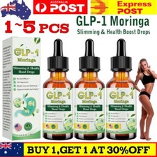 Usado, 1~5 pacotes GLP-1 Moringa perda de peso emagrecimento saúde impulso gotas líquido 30ml comprar usado  Enviando para Brazil