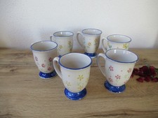 Kaffeebecher handmade blumen gebraucht kaufen  Dresden