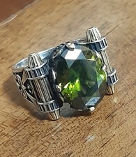 Anello argento uomo usato  Aprilia