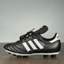 Adidas COPA MUNDIAL Hombres 6 Botines de Fútbol de Cuero Negro Blanco Alemania segunda mano  Embacar hacia Argentina