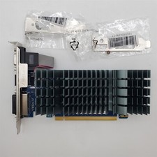 Placa de vídeo ASUS GeForce GT 730 2GB GDDR5 perfil baixo para construções silenciosas HTPC comprar usado  Enviando para Brazil