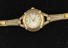 Relógio feminino novo sem etiquetas adivinhe Petite ouro rosa cristal aço inoxidável 22 mm comprar usado  Enviando para Brazil
