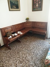 Cassapanca angolare legno. usato  Genova