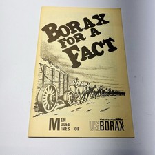 BORAX FOR A FACT - Men Mules Mines - U.S. BORAX 1980 Vtg USA comprar usado  Enviando para Brazil