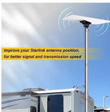 Soporte de poste Starlink para Gen 3, kit de montaje RV cuenta con un poste duradero de 1,5"" de diámetro segunda mano  Embacar hacia Mexico