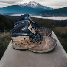 Botas de trabalho masculinas 12 Timberland PRO Flume biqueira de aço impermeável média marrom sapato A1Q8V comprar usado  Enviando para Brazil