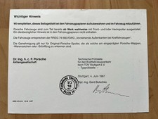Rar beilageblatt fahrzeugpapie gebraucht kaufen  Oldenburg (Oldenburg)