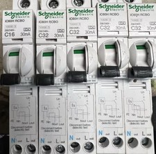 Schneider rcbo c32 for sale  CHELMSFORD