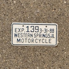 1988 illinois motorcycle for sale  USA