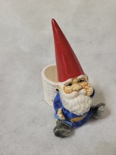 Vntg ceramic gnome for sale  Milliken