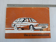 Manuale uso manutenzione usato  Santena