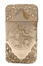 Usado, RARO BORN & CO. BORN'S XX PALE BEER MATCH SAFE COLUMBUS, OHIO comprar usado  Enviando para Brazil