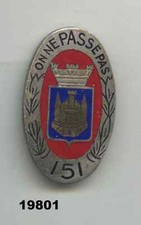 Insigne 151 rgt. d'occasion  France