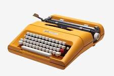 Olivetti Lettera 35 Amarelo Vintage, Máquina de Escrever Manual, Manutenção comprar usado  Enviando para Brazil