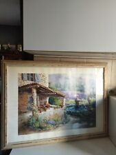 Grande tableau aquarelle d'occasion  Villeurbanne