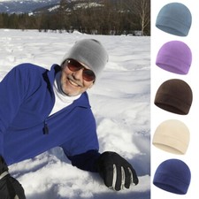 Boné quente inverno à prova de vento chapéu de lã boné caveira gorro de corrida para homens mulheres comprar usado  Enviando para Brazil