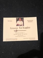 Carte visite restaurant d'occasion  Cuxac-Cabardès