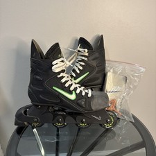 Vintage Raro Anos 90 Nike Zoom Air Inline Rollerblades Hóquei Skate Masculino Tamanho 10, usado comprar usado  Enviando para Brazil