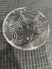 Tigela para servir prato de doces 24% cristal chumbo Bohemia Nova Orion República Tcheca comprar usado  Enviando para Brazil