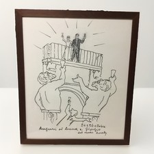 Giuseppe novello disegno usato  Torino