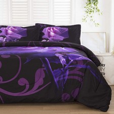 Purple comforter set for sale  West Valley City
