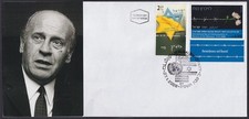 ISRAEL Sc #08008.2 FDC/SC INT'L DIA DA LEMBRANÇA DO HOLOCAUSTO com OSKAR SCHINDLER, usado comprar usado  Enviando para Brazil