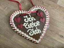 Lebkuchenherz dich herz gebraucht kaufen  Rostock
