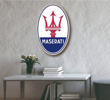 Plaque enseigne maserati d'occasion  Plougastel-Daoulas