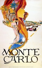 Pôsteres de viagem Monte Carlo por Carpenter (grandes) comprar usado  Enviando para Brazil