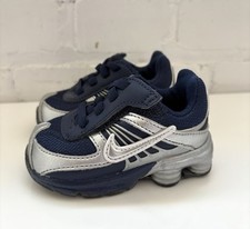 Tênis Baby NIKE SHOX Turbo 8 tamanho 3C Criança Meninos Azul Antigo 2008 Estado perfeito, usado comprar usado  Enviando para Brazil
