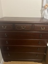 Antique mahogany chest for sale  EDINBURGH