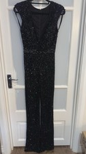 Amazing black sequins for sale  LONDON