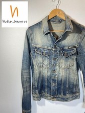 Usado, Jaqueta jeans masculina Nudie tamanho XS azul comprar usado  Enviando para Brazil