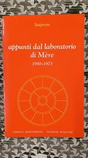 Satprem appunti laboratorio usato  Milano