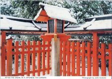 Postcard snow fence for sale  UK