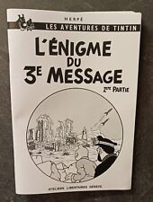 Tintin pastiche énigme d'occasion  France